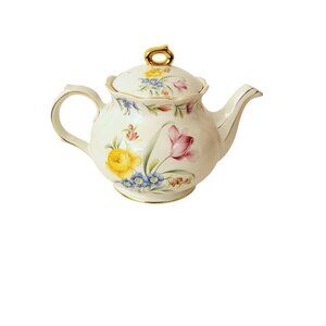 Sadler English Teapot Floral Design
